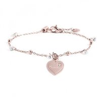 Bracciale Marlù Donna Nel Mio Cuore in Acciaio 15BR081R-W - 15BR081R-W